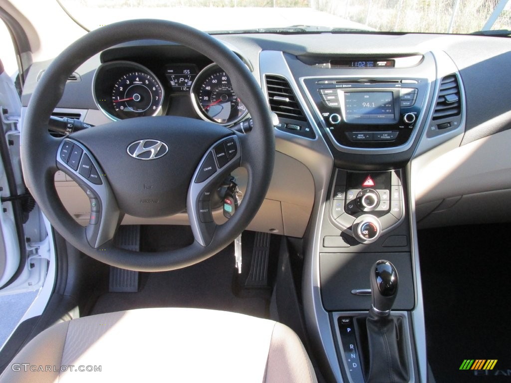 2016 Elantra SE - White / Beige photo #23