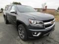 Cyber Gray Metallic 2016 Chevrolet Colorado LT Crew Cab 4x4 Exterior