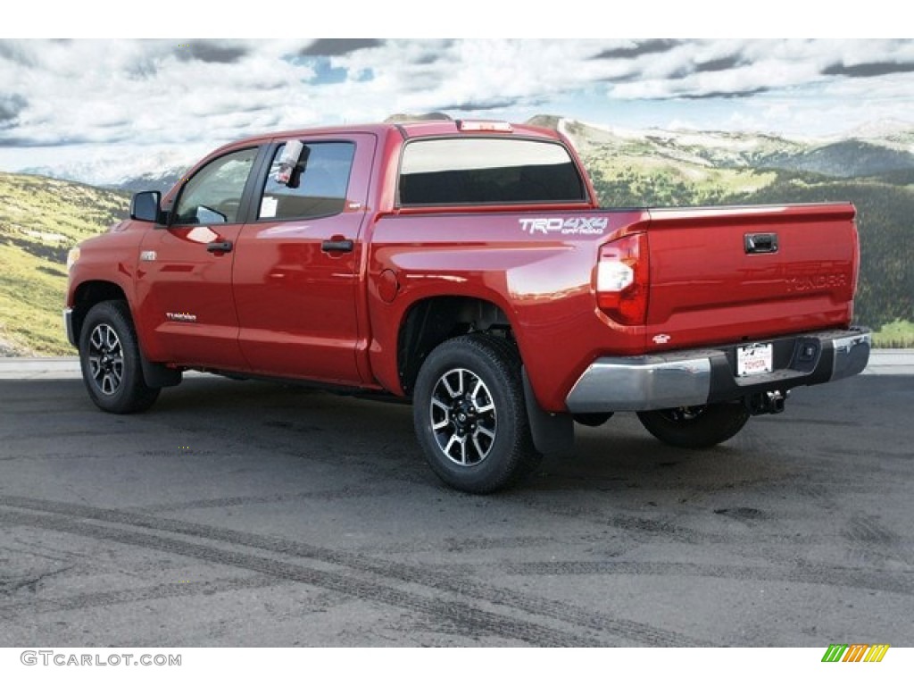 2016 Tundra SR5 CrewMax 4x4 - Barcelona Red Metallic / Black photo #3