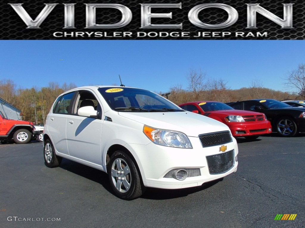 2010 Aveo Aveo5 LT - Summit White / Neutral photo #1