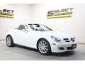 2005 Alabaster White Mercedes-Benz SLK 350 Roadster  photo #3