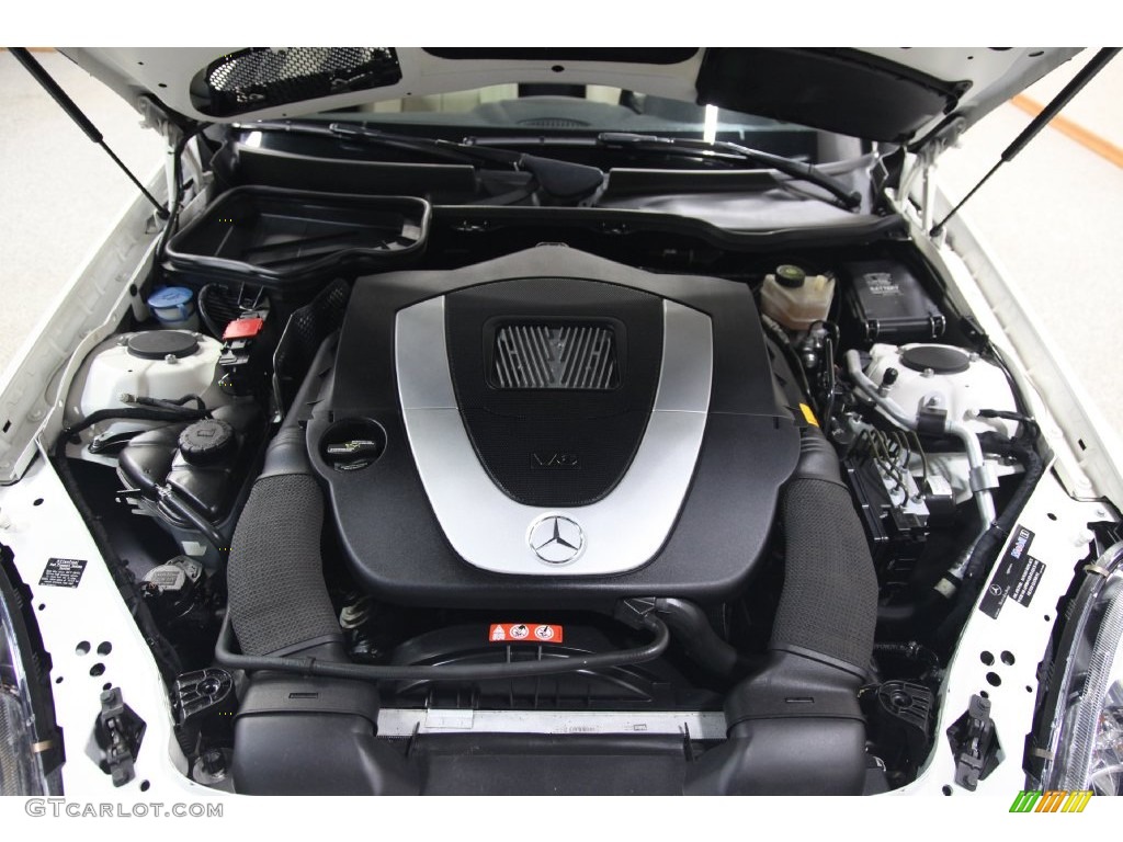 2005 SLK 350 Roadster - Alabaster White / Beige photo #10