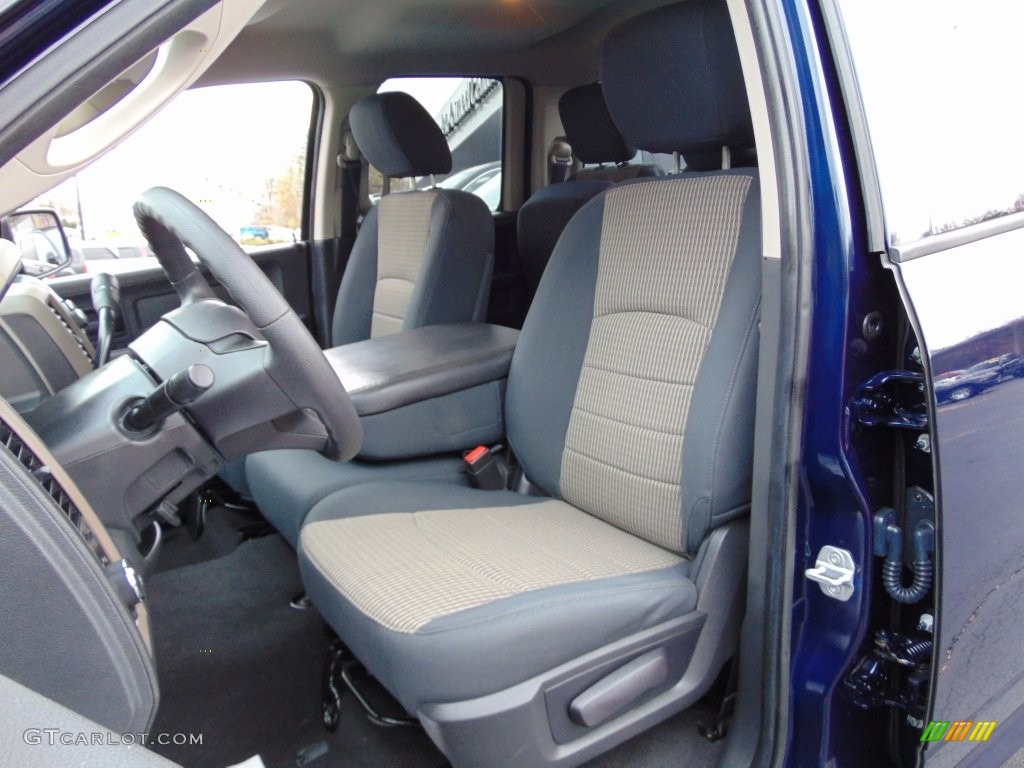 2012 Ram 1500 ST Quad Cab 4x4 - True Blue Pearl / Dark Slate Gray/Medium Graystone photo #16