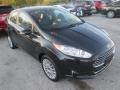 Magnetic Metallic 2015 Ford Fiesta Titanium Sedan