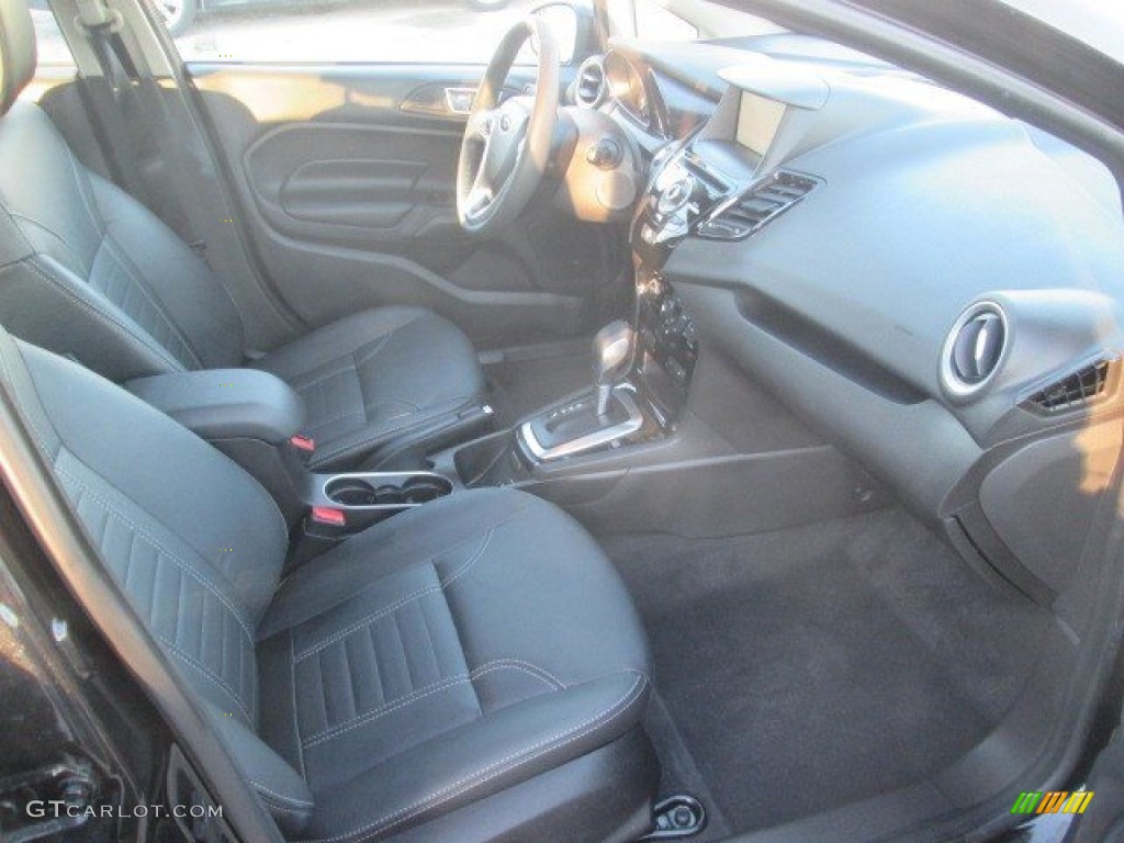 2015 Ford Fiesta Titanium Sedan Front Seat Photo #108806509