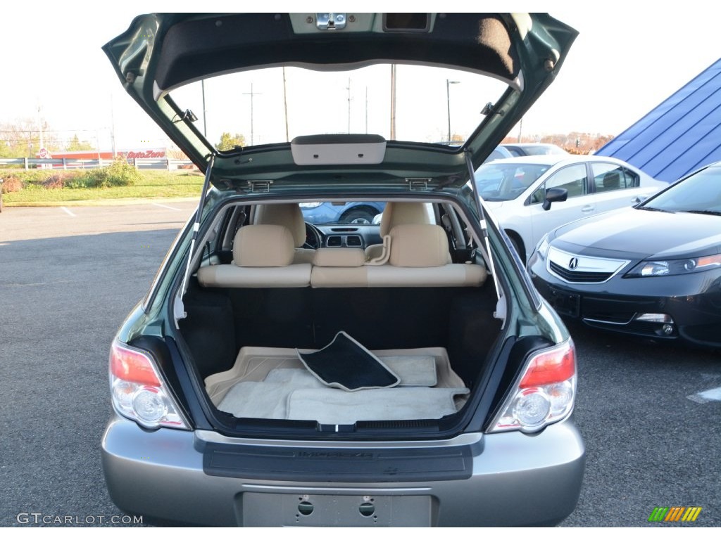 2007 Impreza Outback Sport Wagon - Evergreen Metallic / Desert Beige photo #8