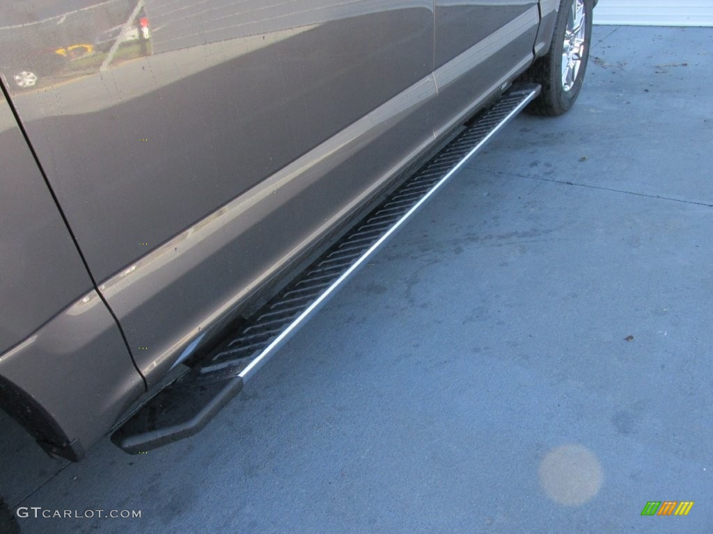2015 F150 XLT SuperCrew - Caribou Metallic / Medium Earth Gray photo #12