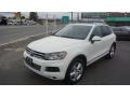 2012 Pure White Volkswagen Touareg VR6 FSI Lux 4XMotion  photo #1