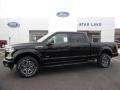 2016 Shadow Black Ford F150 XLT SuperCrew 4x4  photo #1