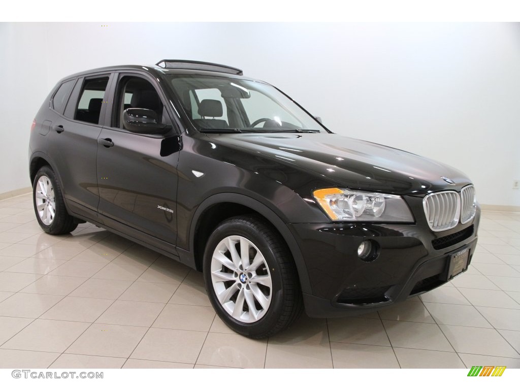 Jet Black 2013 BMW X3 xDrive 28i Exterior Photo #108810040