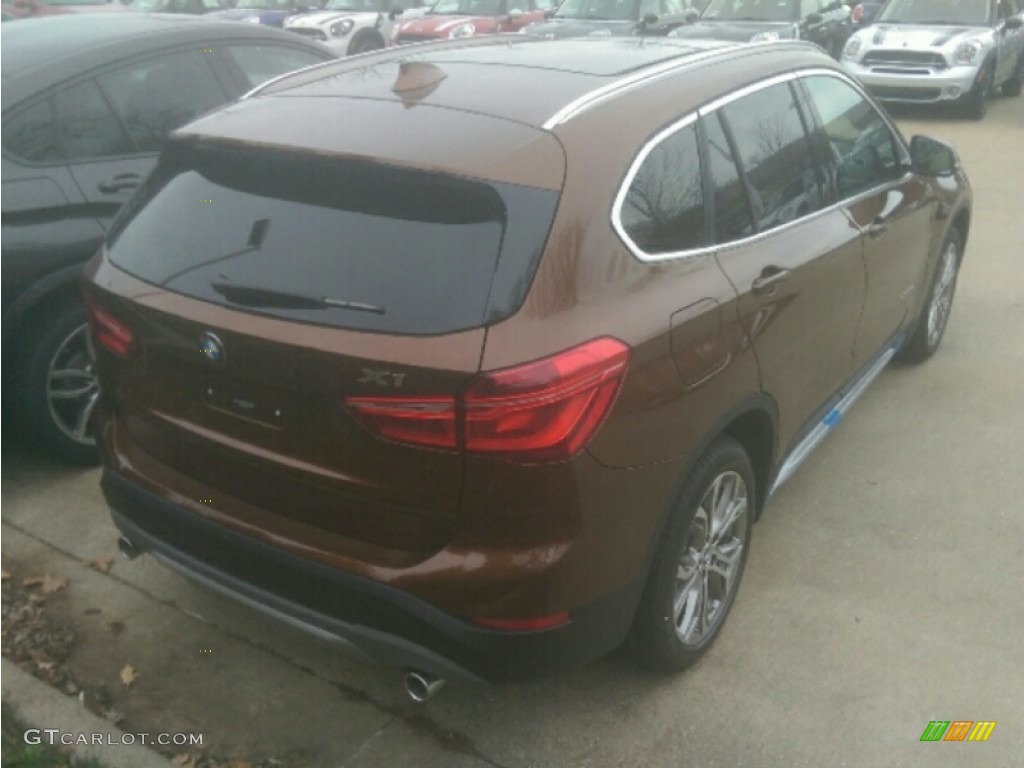 2016 X1 xDrive28i - Chestnut Bronze Metallic / Canberra Beige photo #2