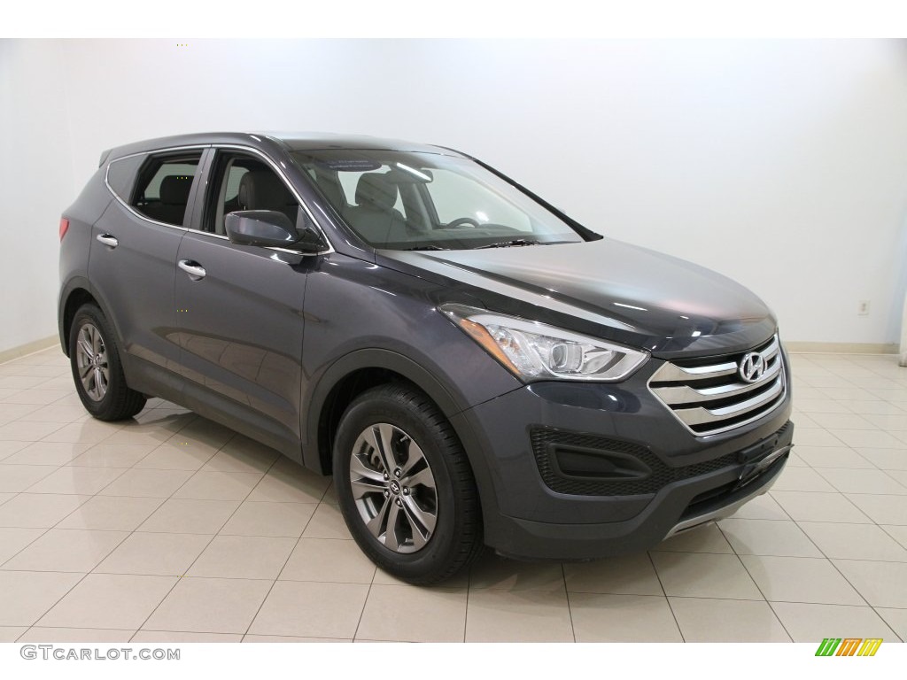 Marlin Blue 2015 Hyundai Santa Fe Sport 2.4 AWD Exterior Photo #108810864