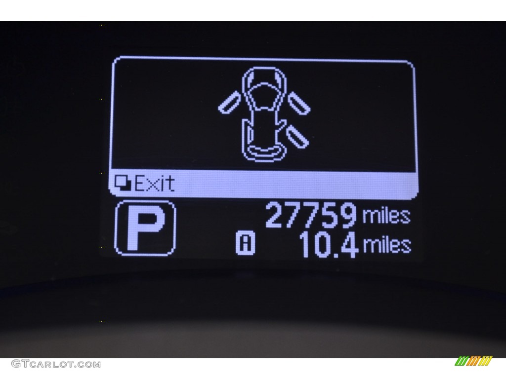 2011 LEAF SV - Blue Ocean / Light Gray photo #21