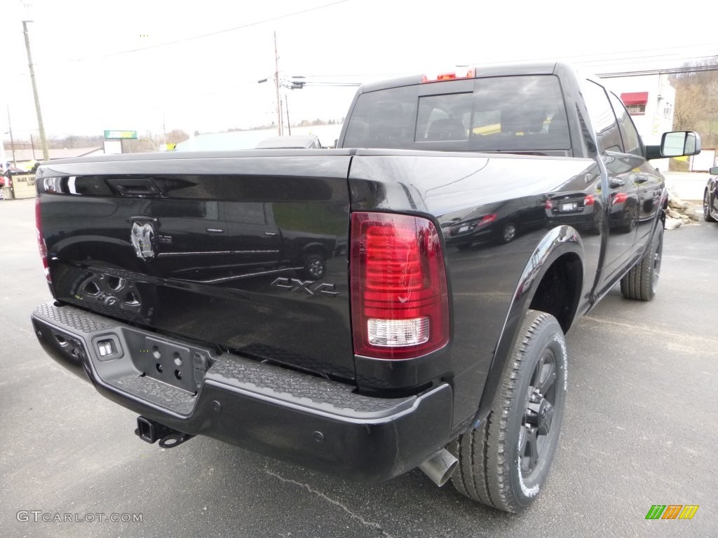 2016 2500 Laramie Crew Cab 4x4 - Black / Black photo #8