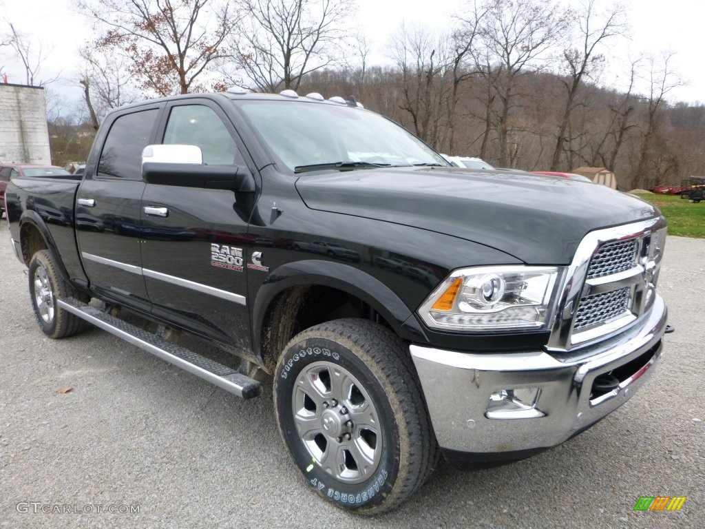 Black Forest Green Pearl 2016 Ram 2500 Laramie Crew Cab 4x4 Exterior Photo #108811968