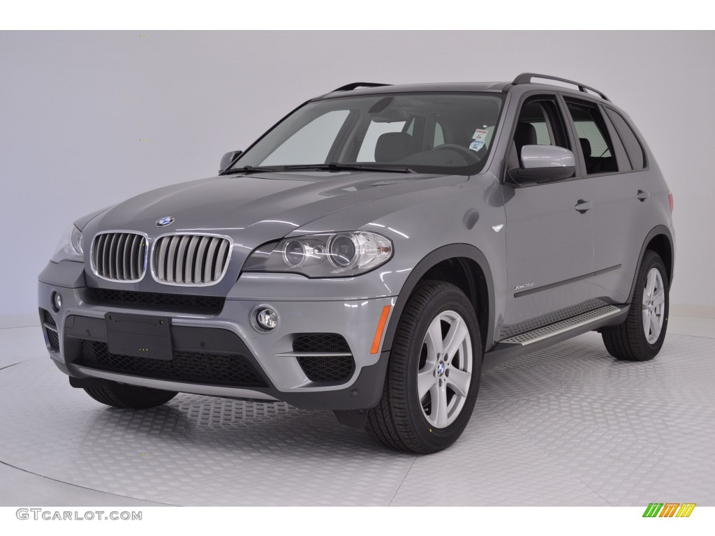 Space Gray Metallic 2012 BMW X5 xDrive35d Exterior Photo #108813576