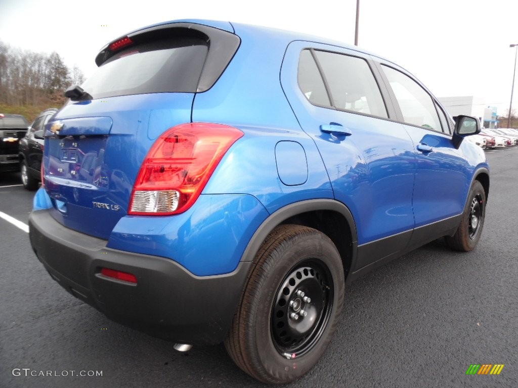 Brilliant Blue Metallic 2016 Chevrolet Trax LS Exterior Photo #108813966