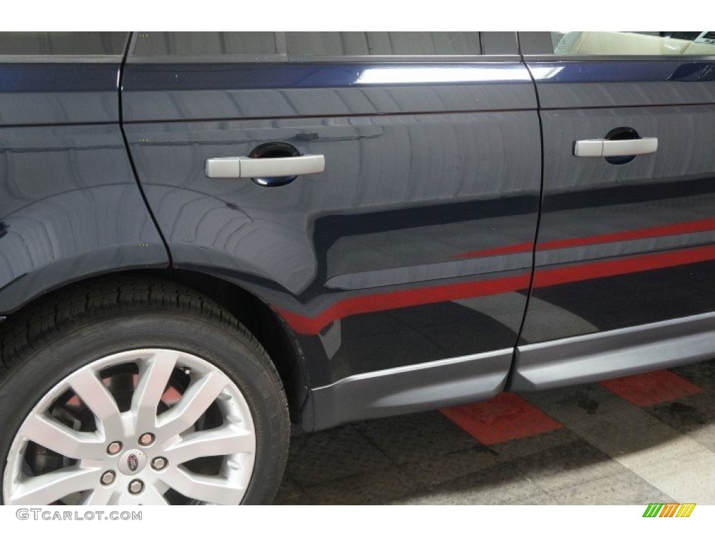 2007 Range Rover Sport Supercharged - Buckingham Blue Metallic / Ivory photo #70