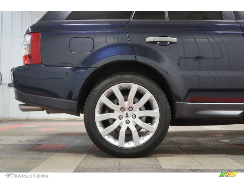 2007 Range Rover Sport Supercharged - Buckingham Blue Metallic / Ivory photo #71