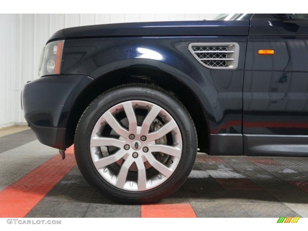 2007 Range Rover Sport Supercharged - Buckingham Blue Metallic / Ivory photo #88