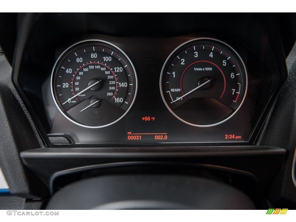 2016 BMW 2 Series 228i Coupe Gauges Photo #108818505