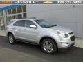 2016 Silver Ice Metallic Chevrolet Equinox LT AWD  photo #1