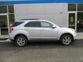 2016 Silver Ice Metallic Chevrolet Equinox LT AWD  photo #2