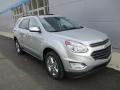2016 Silver Ice Metallic Chevrolet Equinox LT AWD  photo #10