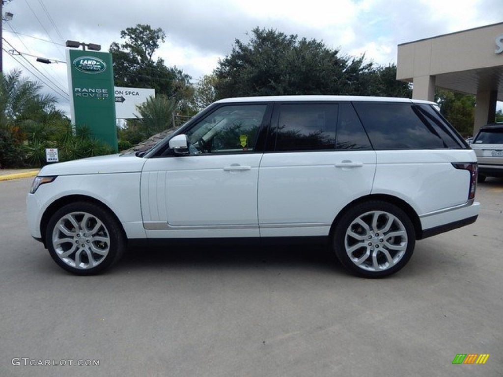 2016 Range Rover HSE - Fuji White / Almond photo #10