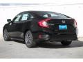 2016 Crystal Black Pearl Honda Civic EX Sedan  photo #2