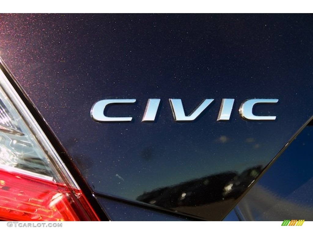 2016 Honda Civic LX Sedan Marks and Logos Photo #108822879