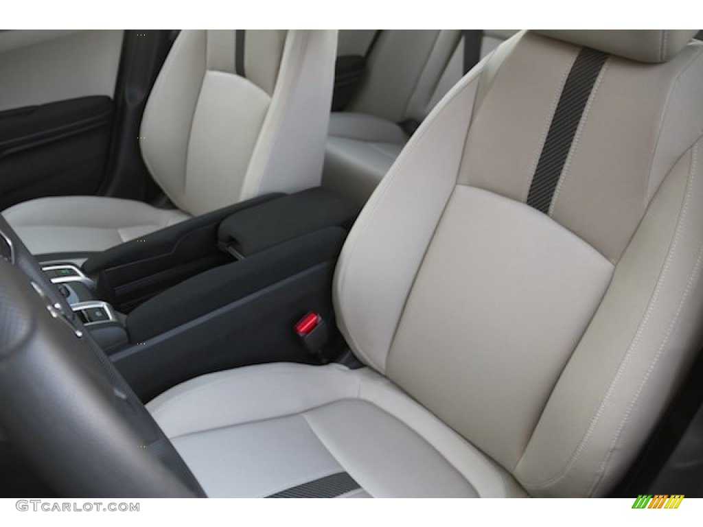 Ivory Interior 2016 Honda Civic Lx Sedan Photo 108822927