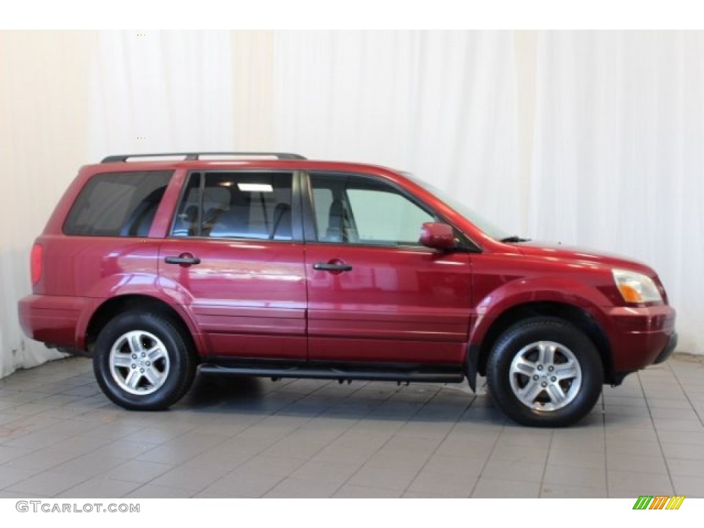 2003 Pilot EX-L 4WD - Redrock Pearl / Gray photo #3