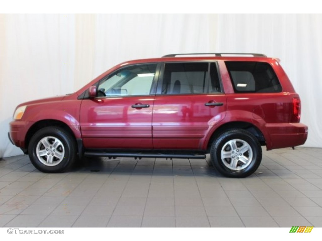 2003 Pilot EX-L 4WD - Redrock Pearl / Gray photo #5