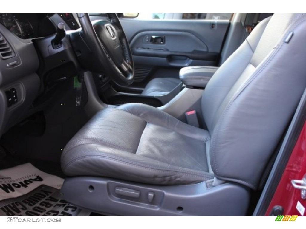 2003 Pilot EX-L 4WD - Redrock Pearl / Gray photo #10