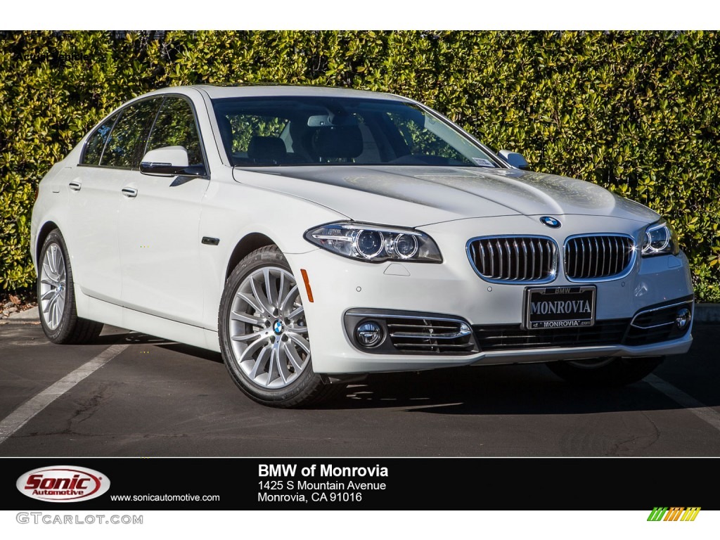 Alpine White BMW 5 Series