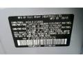 Info Tag of 2016 Crosstrek Hybrid