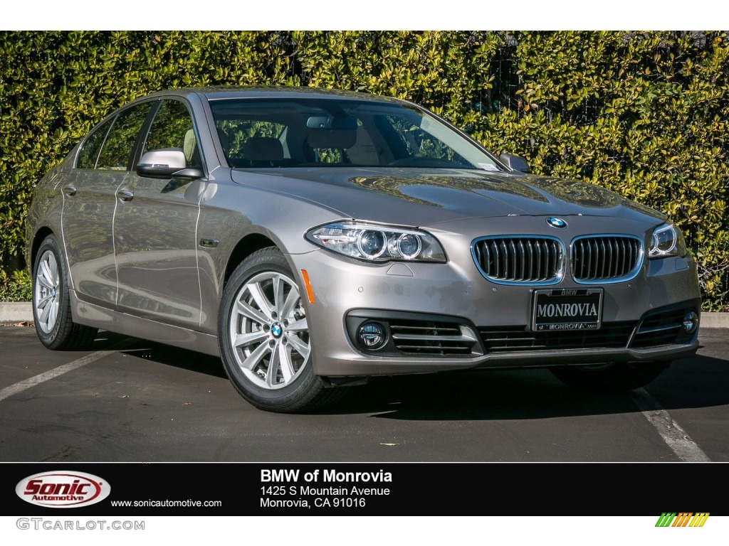 2016 5 Series 528i Sedan - Cashmere Silver Metallic / Venetian Beige/Black photo #1
