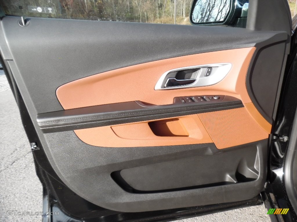 2016 Chevrolet Equinox LTZ AWD Saddle Up/Jet Black Door Panel Photo #108825827