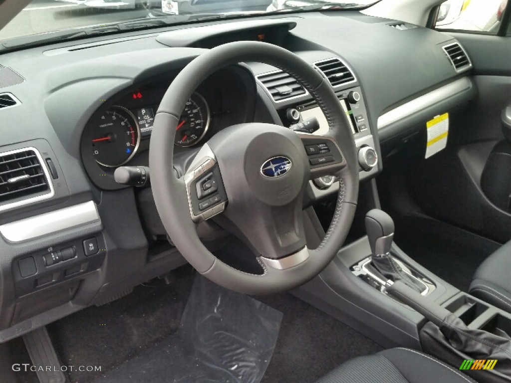 Black Interior 2016 Subaru Impreza 2.0i Sport Premium Photo #108825833