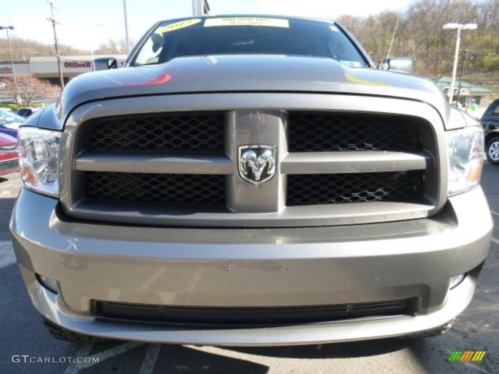 2012 Ram 1500 ST Crew Cab 4x4 - Mineral Gray Metallic / Dark Slate Gray/Medium Graystone photo #8