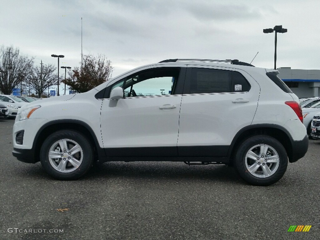 Summit White 2016 Chevrolet Trax LT AWD Exterior Photo #108828222