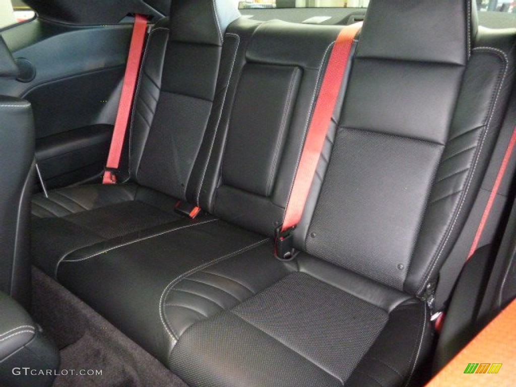 Black Interior 2016 Dodge Challenger SRT Hellcat Photo #108828854