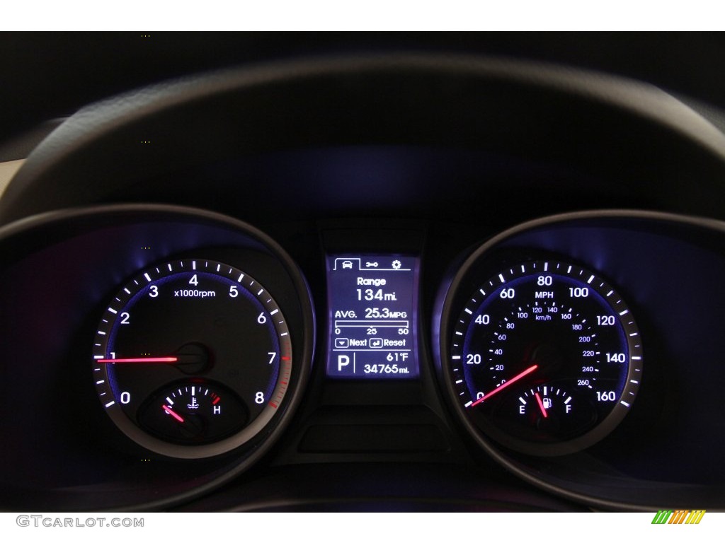 2014 Hyundai Santa Fe Sport FWD Gauges Photos