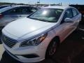 2016 Quartz White Pearl Hyundai Sonata SE  photo #2