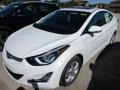 2016 White Hyundai Elantra Value Edition  photo #2