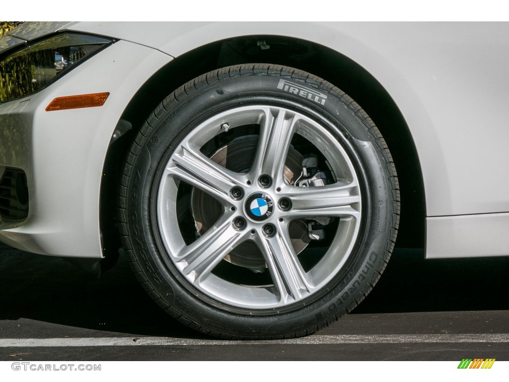 2015 3 Series 328i xDrive Sedan - Alpine White / Black photo #10