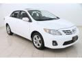 2013 Super White Toyota Corolla LE  photo #1