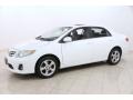2013 Super White Toyota Corolla LE  photo #3