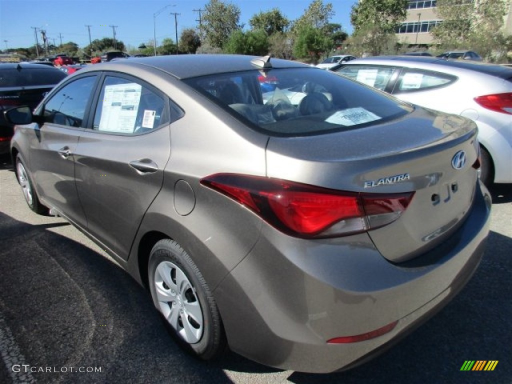 2016 Elantra SE - Desert Bronze / Beige photo #4